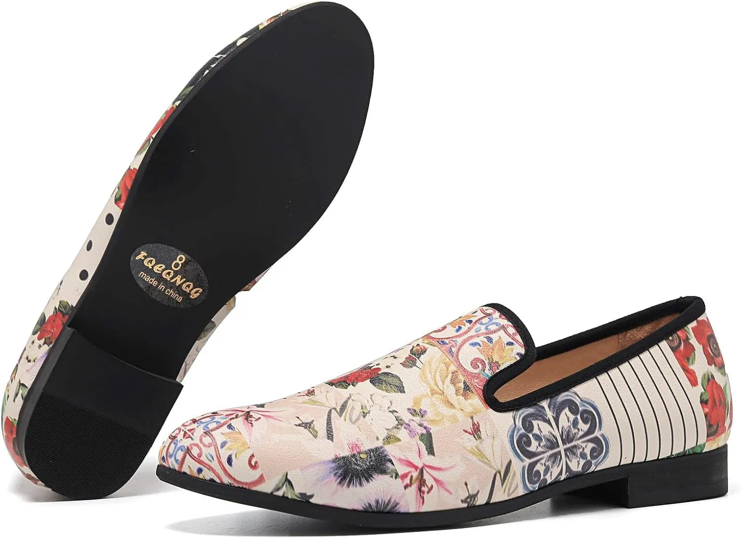 Men's Fashion Formal Velvet Loafers and Wedding Dress Shoes for Men, Penny Slip-On Smoking Luxury Men Casual Shoes