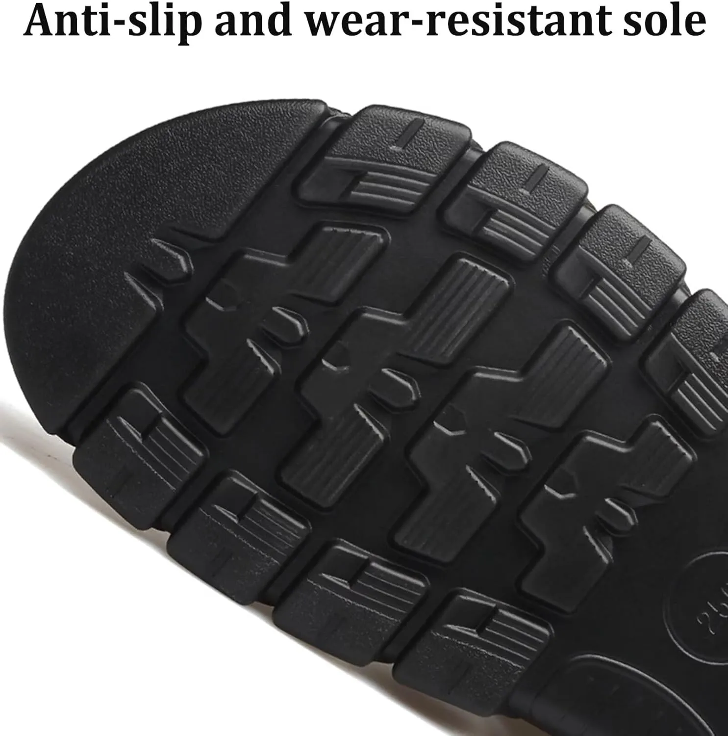 Mens Leather Sports Sandals Breathable Outdoor Walking Shoes Summer Beach Sandals for Hiking Trekking