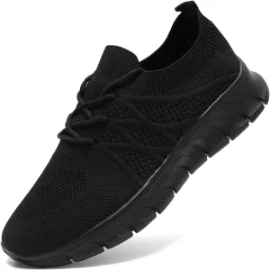Mens Running Shoes Slip on Walking Sneakers Workout Sports Athletic Gym Ultra Lightweight Casual Fashion Breathable Mesh Comfortable