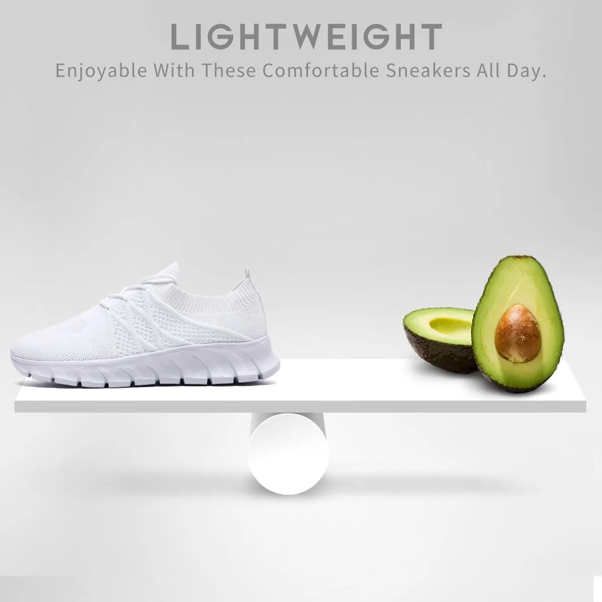 Mens Running Shoes Slip on Walking Sneakers Workout Sports Athletic Gym Ultra Lightweight Casual Fashion Breathable Mesh Comfortable