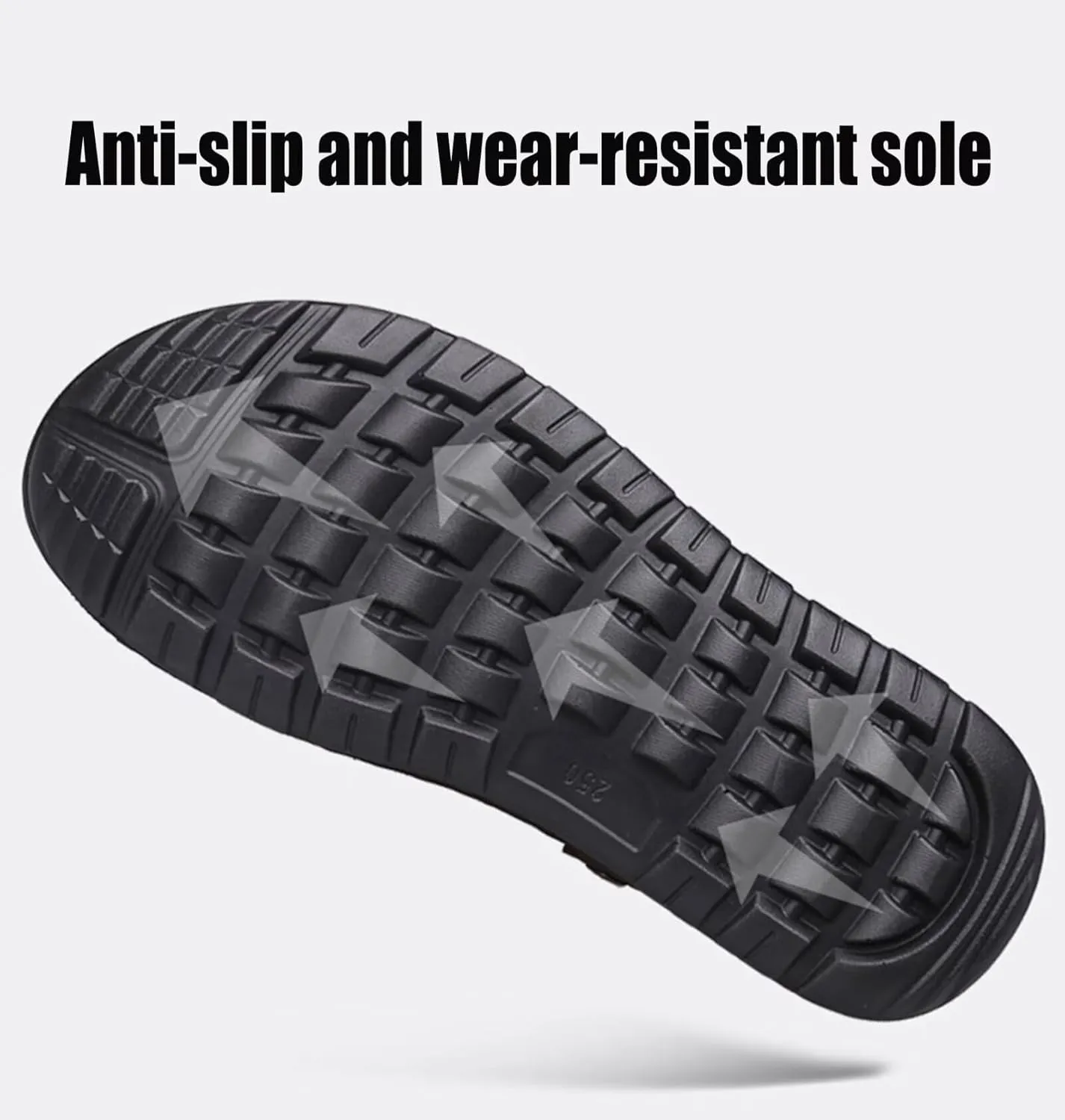 Mens Sandals Slippers Walking Sandals Outdoor Hiking Shoes Leather Beach Sandals