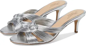 Mia Twisted Leather Mules