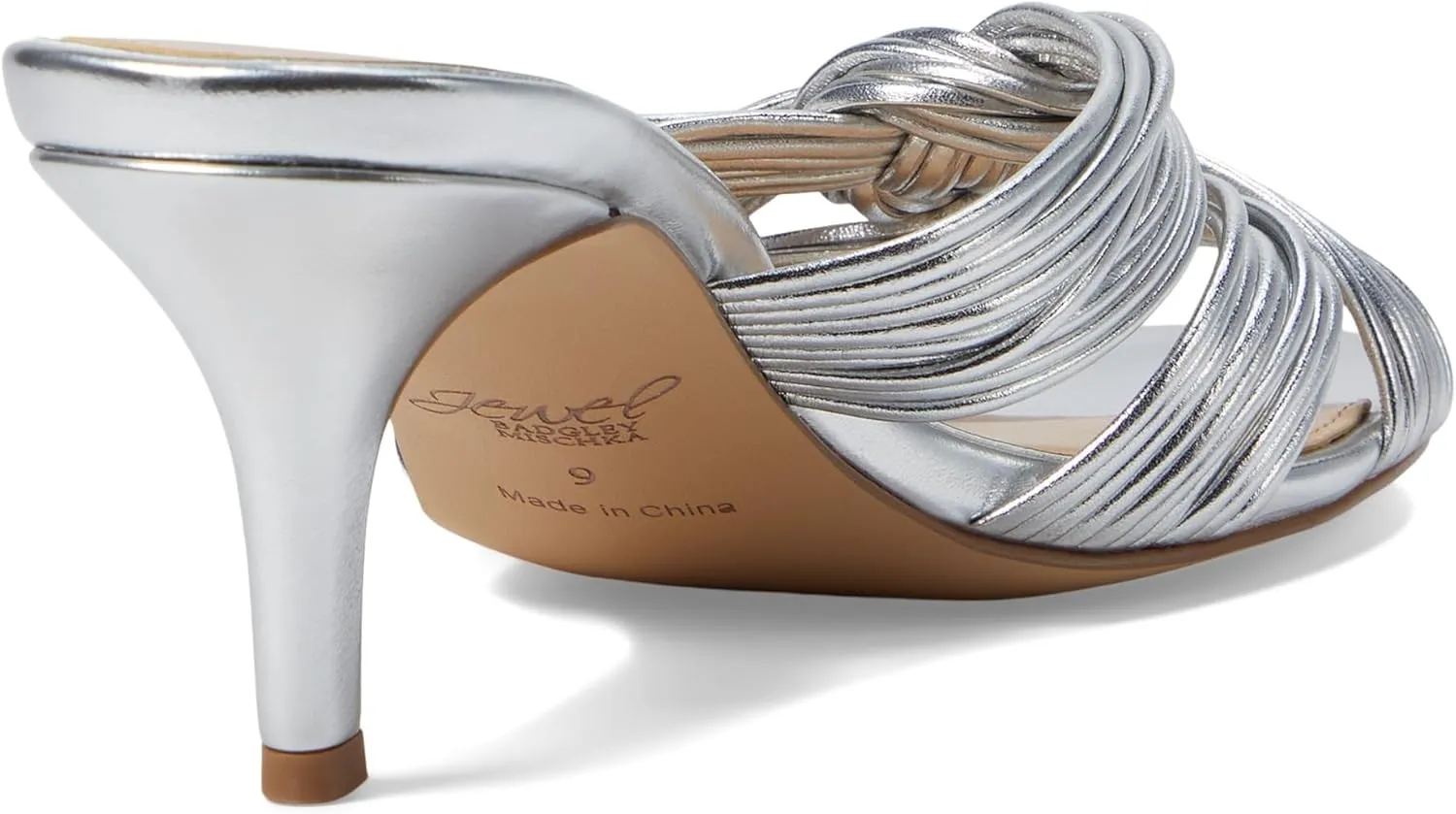 Mia Twisted Leather Mules