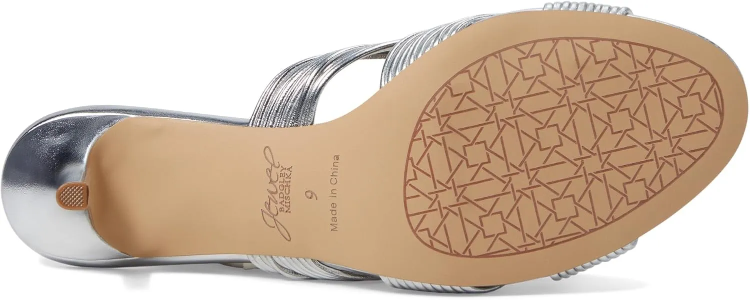 Mia Twisted Leather Mules