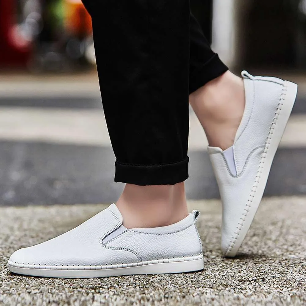 mitvr Men's Loafers Slip On Driving Shoes Lightweight Comfortable Outdoor Walking Shoes