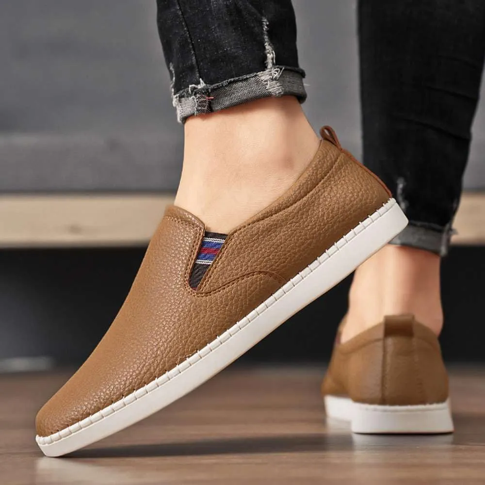 mitvr Men's Loafers Slip On Driving Shoes Lightweight Comfortable Outdoor Walking Shoes