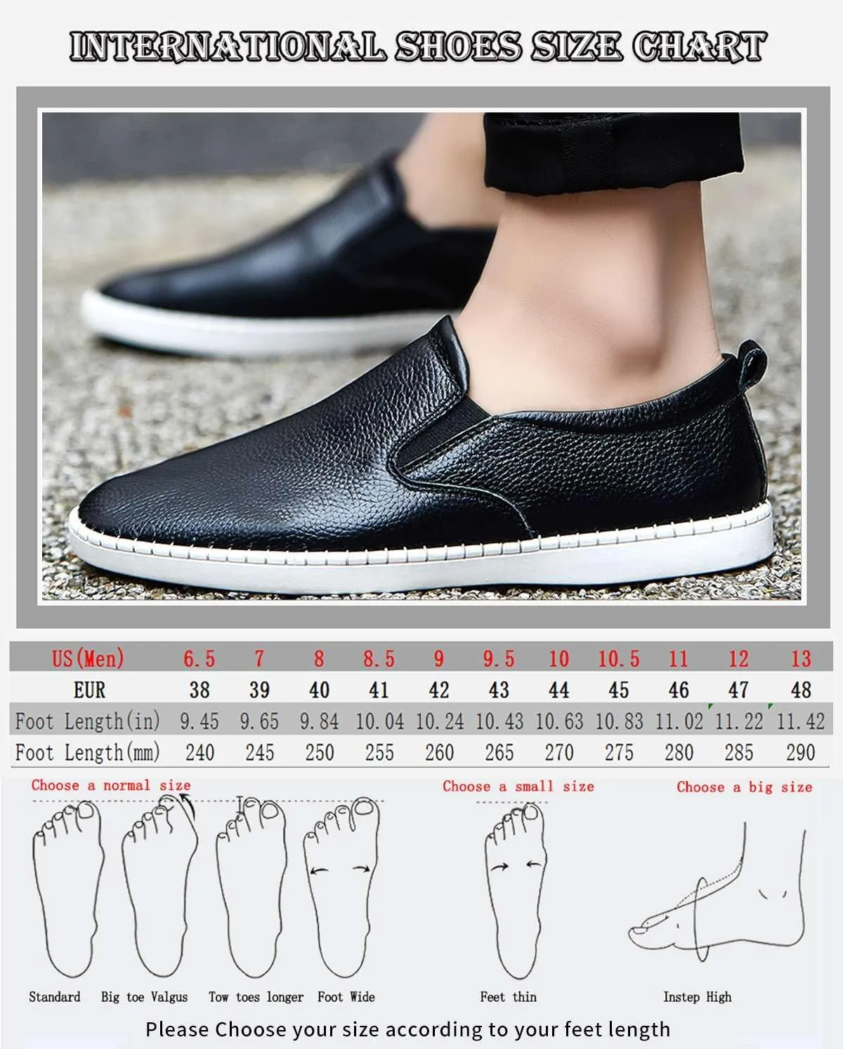 mitvr Men's Loafers Slip On Driving Shoes Lightweight Comfortable Outdoor Walking Shoes