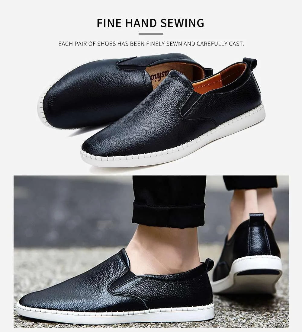 mitvr Men's Loafers Slip On Driving Shoes Lightweight Comfortable Outdoor Walking Shoes