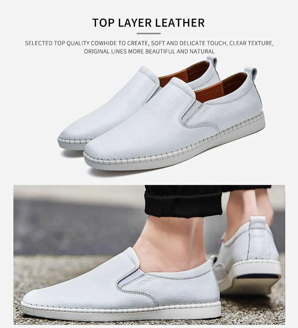 mitvr Men's Loafers Slip On Driving Shoes Lightweight Comfortable Outdoor Walking Shoes