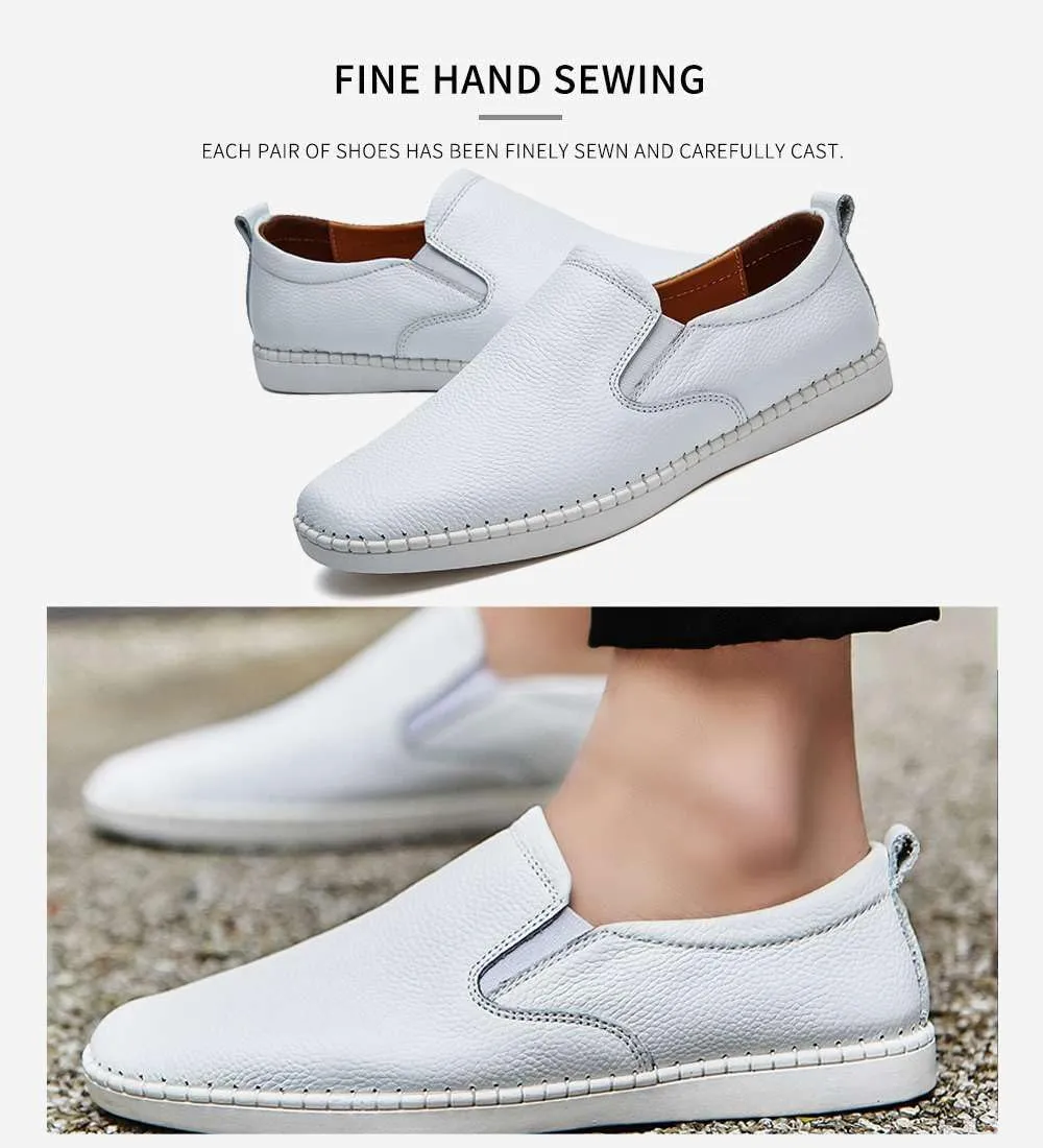 mitvr Men's Loafers Slip On Driving Shoes Lightweight Comfortable Outdoor Walking Shoes