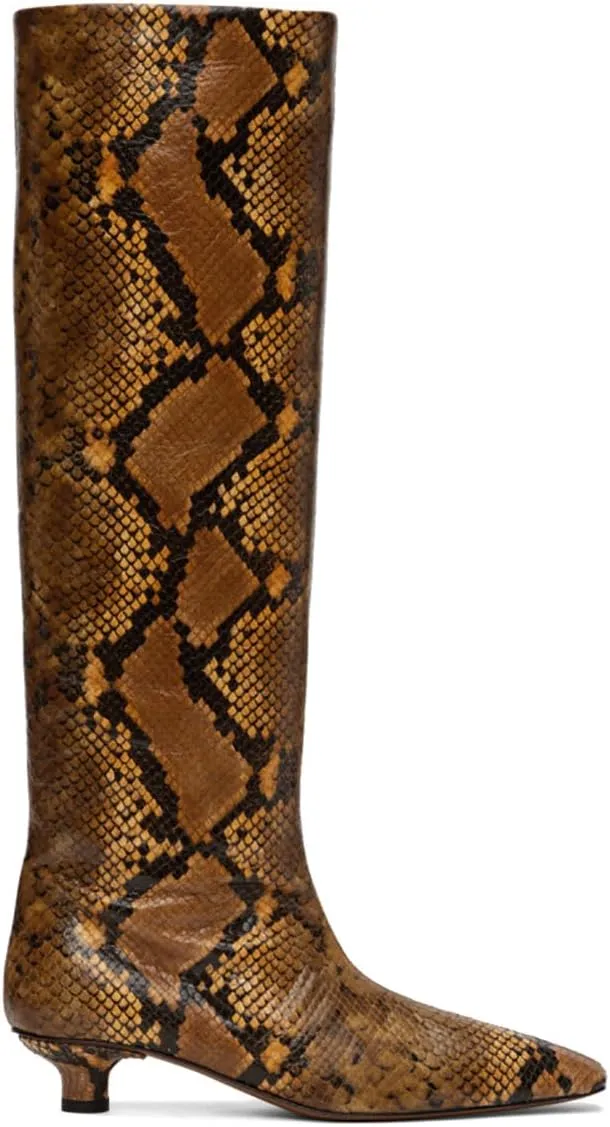 MOOMMO Women Kitten Heel Over Knee High Boots Square Toe Matte Pull On Wide Calf Pleated Low Heel Thigh Boots Stylish Retro Dress Boots Chic Party Comfy 4-11 M US