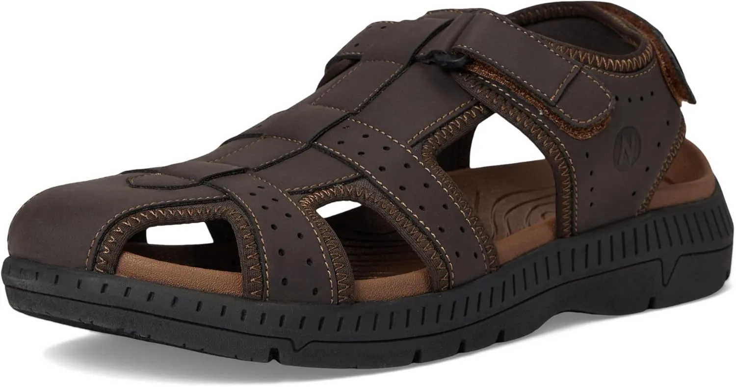 Nunn Bush Men's Laguna Closed Toe Fisherman Sport River Lightweight Sandals