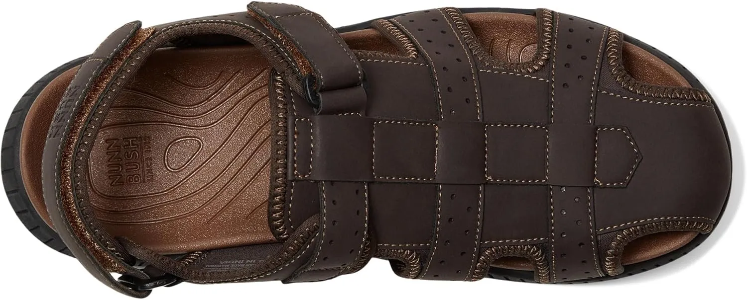 Nunn Bush Men's Laguna Closed Toe Fisherman Sport River Lightweight Sandals