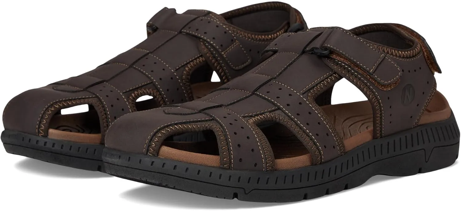 Nunn Bush Men's Laguna Closed Toe Fisherman Sport River Lightweight Sandals