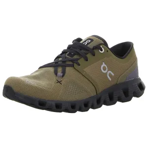 On Men's Cloud X 3 Sneakers, Hunter | Black, 10.5 Medium US