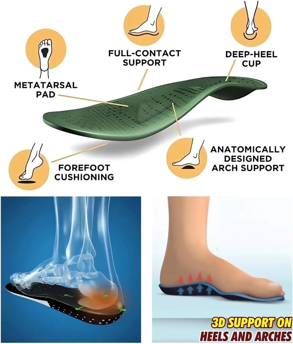 Orthopedic Women’s Breathable Slip on Arch Support Non-Slip Shoes on The Go 2024 Comfort Loafers Flats Wide Width Fit Walking Slip-Ins Sneakers Boat Shoes