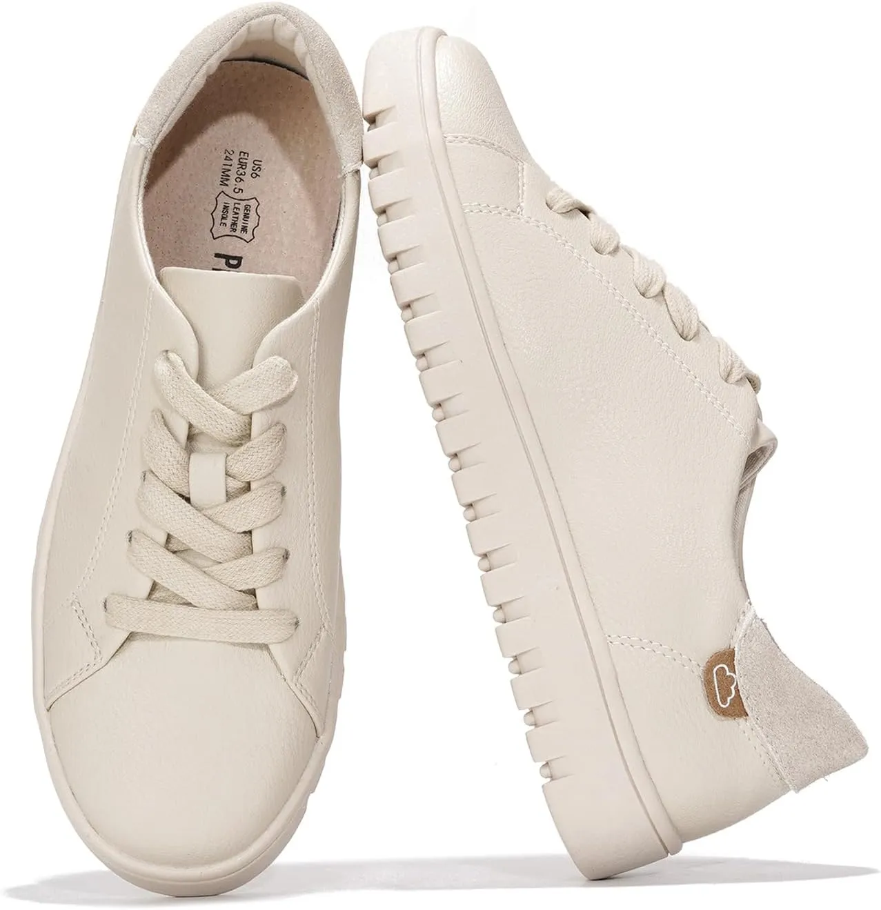 Project Cloud Platform Sneakers for Women - Non Slip Womens Sneakers with Memory Foam - Lightweight Lace Up Summer Shoes for Women for 2025 (Paisley)