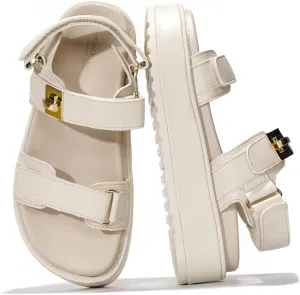 Project Cloud Wedge Sandals for Women - Memory Foam & Open Toe Platform - Non-Slip Beach Essentials Wedges Platform Sandals for Women 2025 (Ginevra)