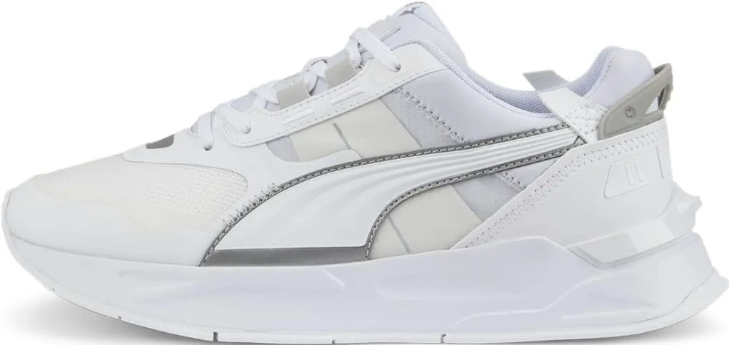 Puma - Mens Mirage Sport Tech Reflective Shoes, Size: 11 M US, Color: Puma White/Puma Silver