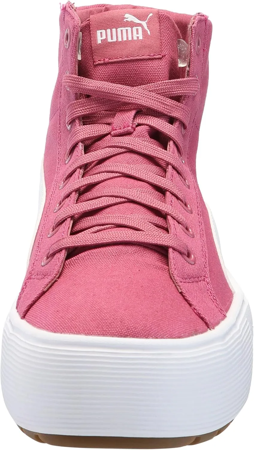 PUMA Women's Kaia 2.0 Mid Shoes, White-ICY Blue-Electric Blush, 11