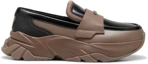 PUMA Womens Sophyr Slip On Loafers Casual - Brown - Size 6.5 M