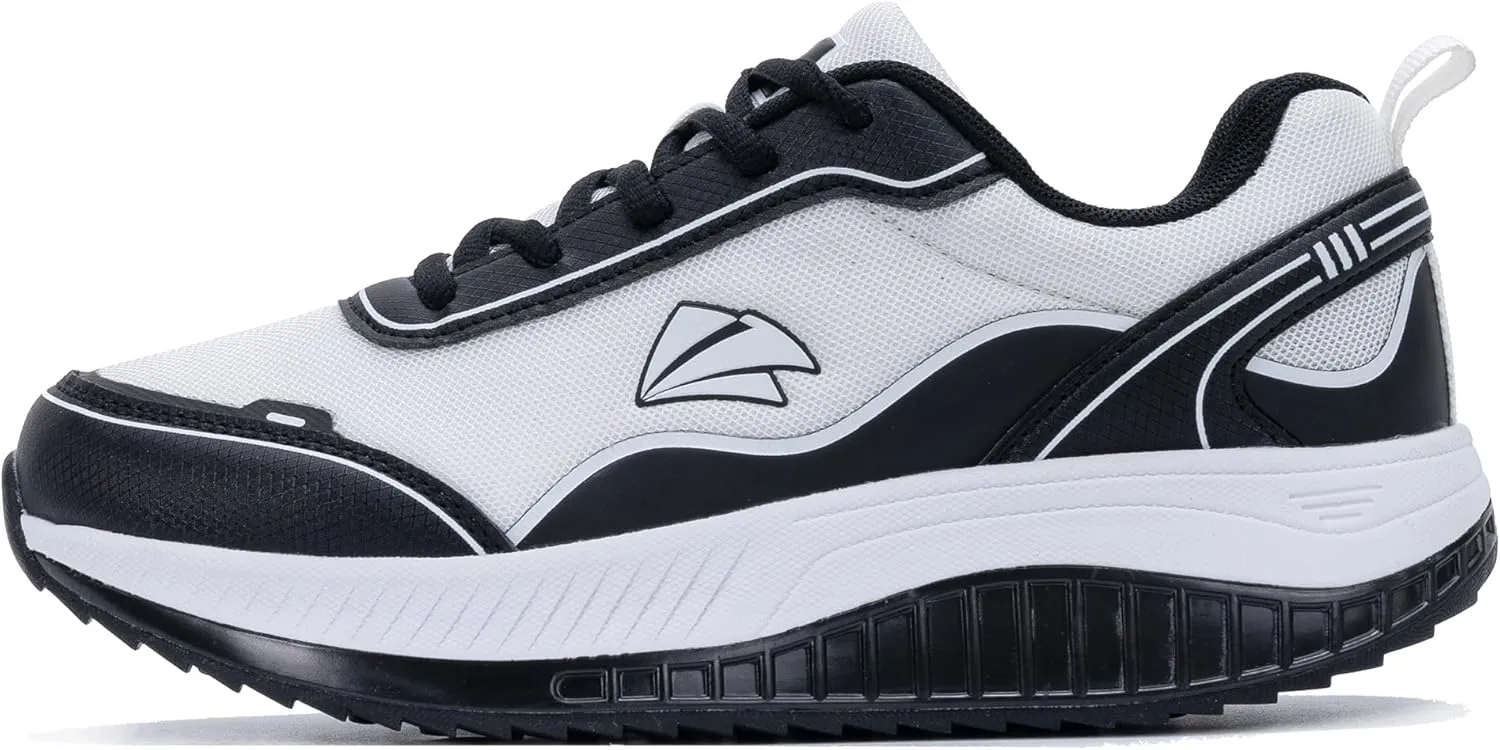 QAUPPE Womens Walking Shoes with Arch Support Wide Orthotic Athletic Sneakers Plantar Fasciitis Tennis for Heel and Foot Pain Relief