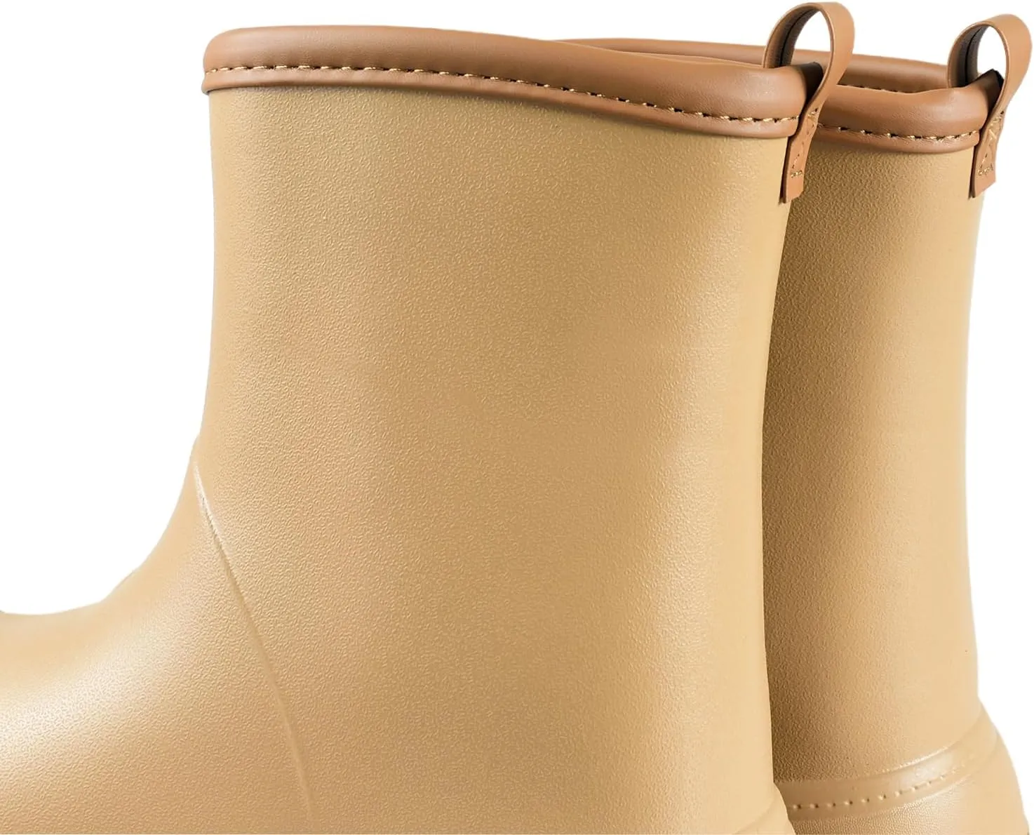 Rain Boots for Women Men Waterproof, Garden Shoes for Women, Lightweight Short Yellow Rain Boots