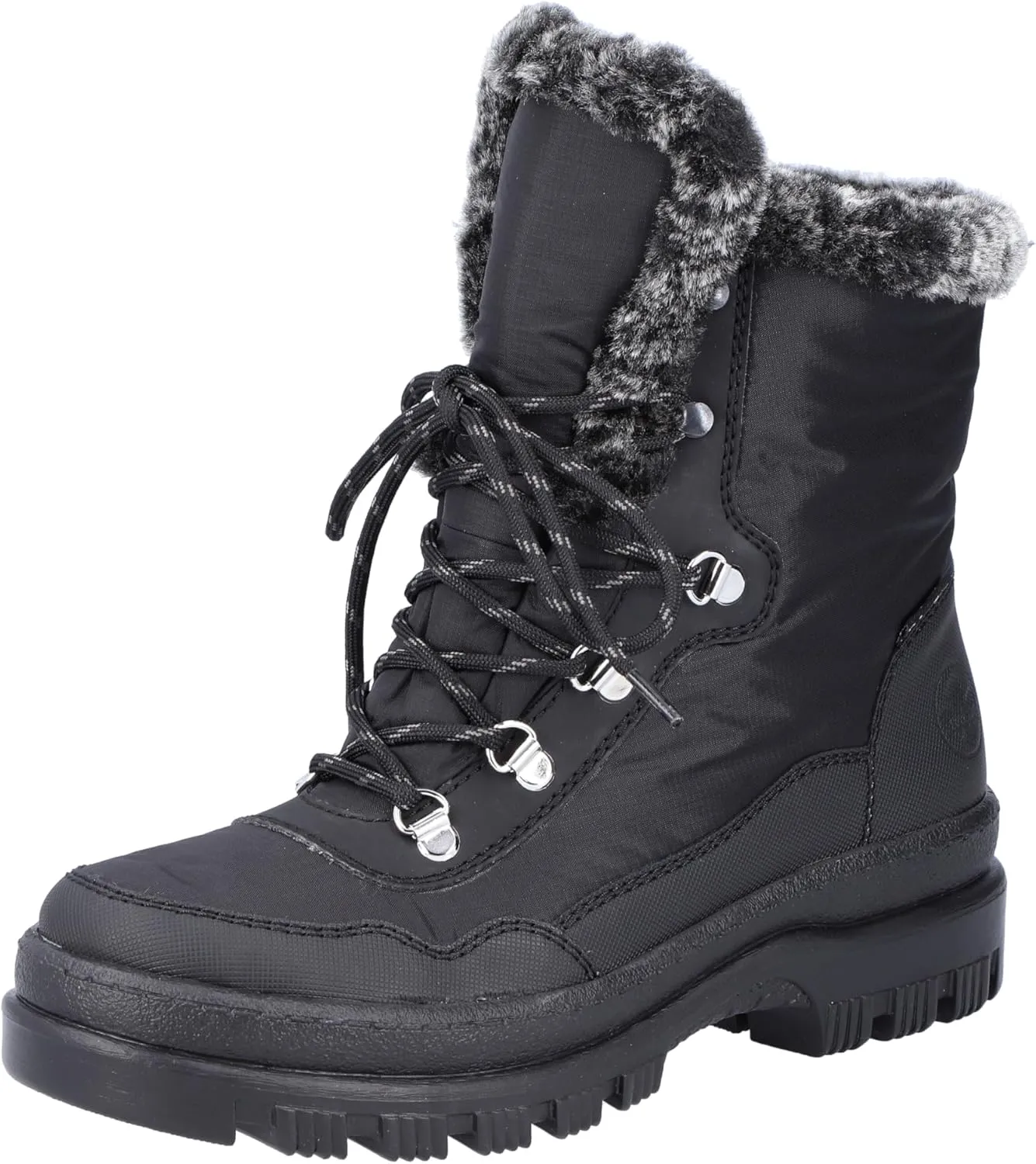 Rieker Women's X9034 Trekking Boots, black, 7 Women