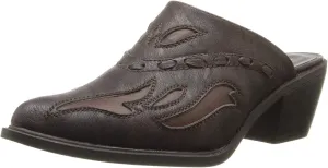 ROPER Womens Beth Mules Flats Casual - Brown - Size 10 M