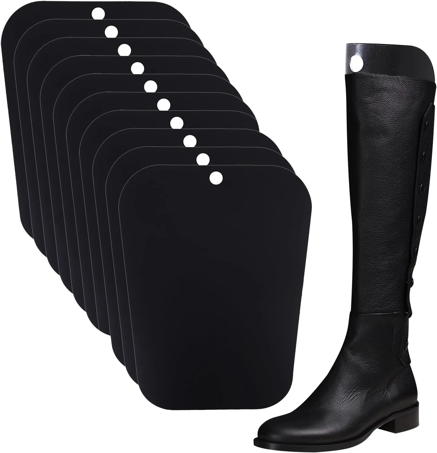 Ruisita 10 Pieces (5 Pairs) Boot Shaper Form Inserts Boots Tall Support for Women and Men…