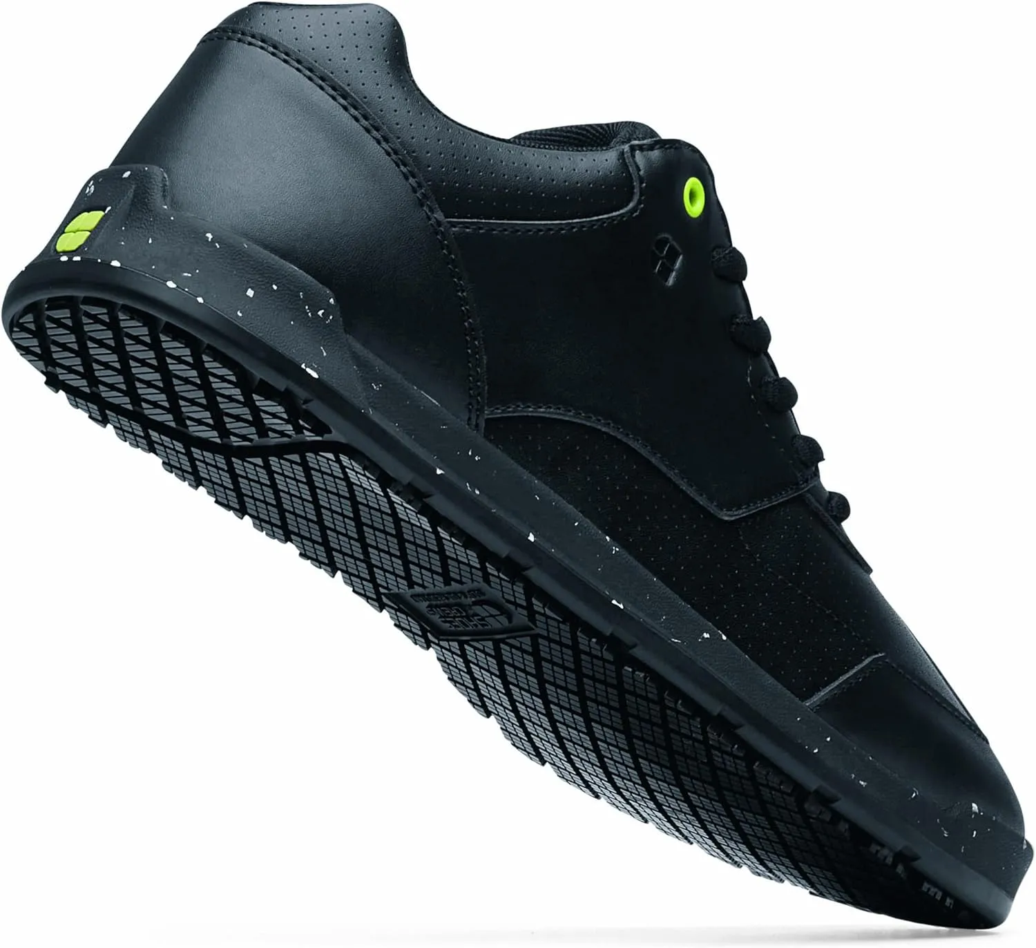 Shoes for Crews Liberty Women's Non Slip Work Shoes - Work & Safety Footwear, Comfortable Water Resistant Womens Food Service Sneakers - Black
