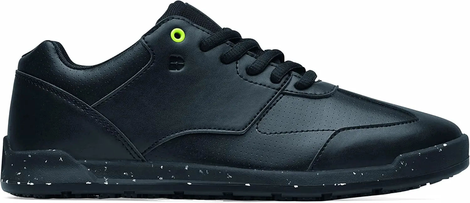Shoes for Crews Liberty Women's Non Slip Work Shoes - Work & Safety Footwear, Comfortable Water Resistant Womens Food Service Sneakers - Black
