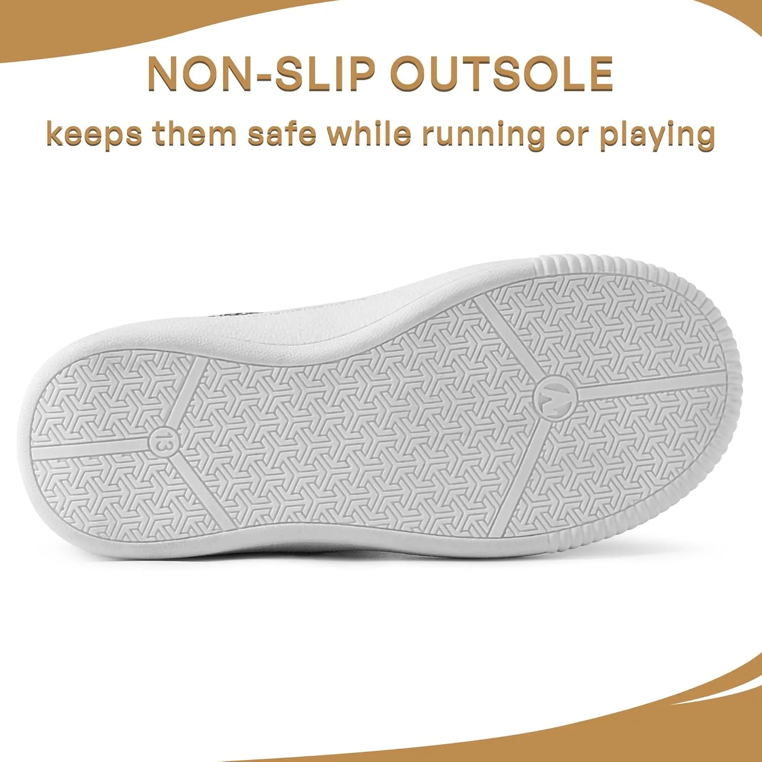 shoeslocker Toddlers Casual Sneakers Boys & Girls Loafer Shoes Comfortable Slip-On Lightweight Kids Sneakers Hook and Loops Toddler/Little Kids