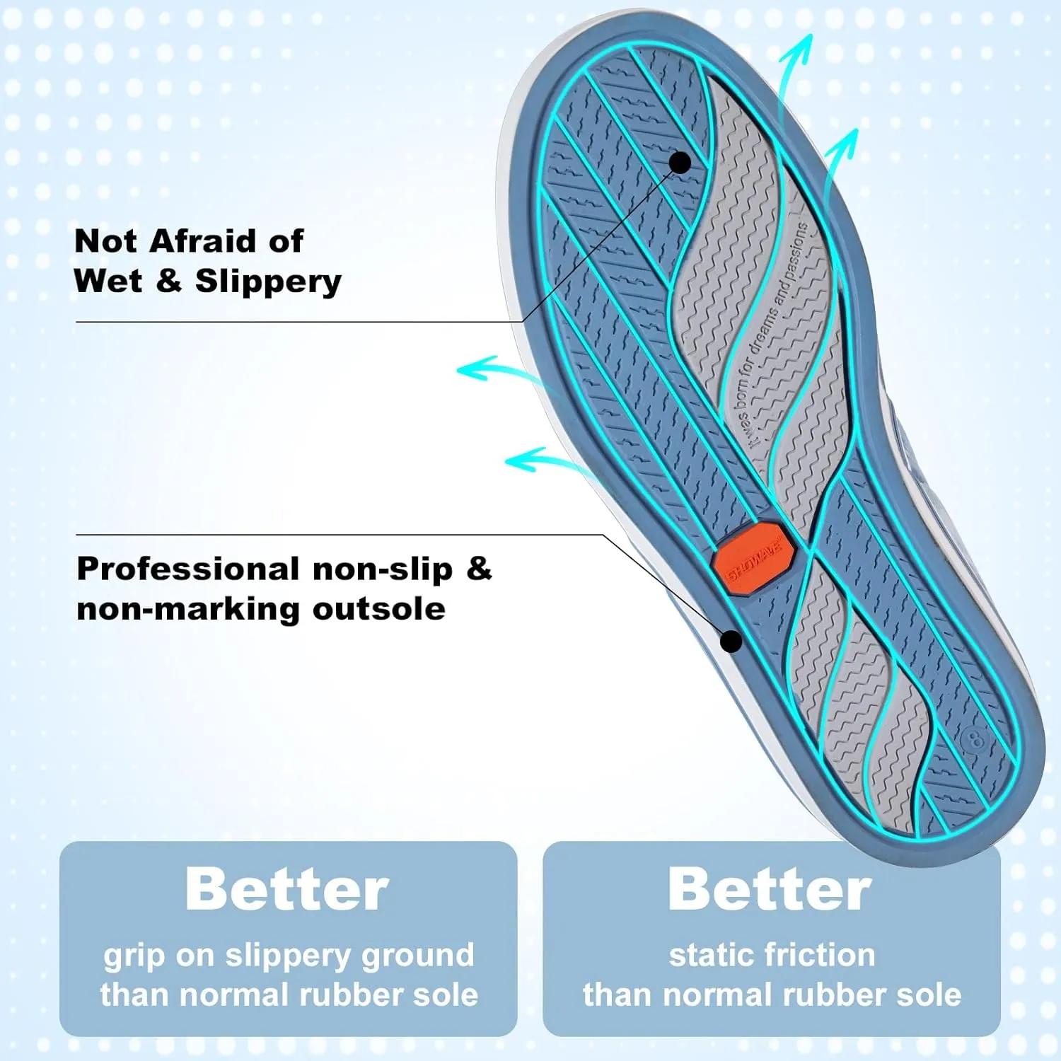 Showave Men's Deck Shoes Waterproof Short Rain Boots Breathable Sports Sailing Booties Non-Slip Rubber Boots Low Cut Design for Outdoor Fishing Gardening Walking