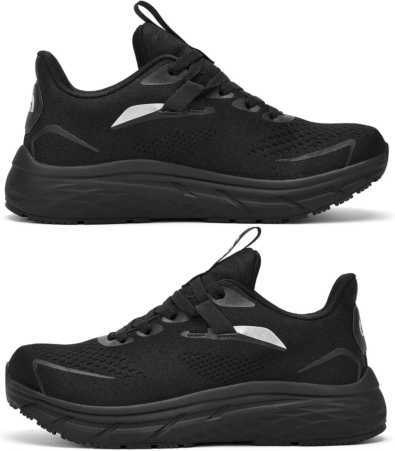 Slow Man Wide Toe Box Mens Walking Sneakers Wide Width Running Shoes Gym Workout Tennis Shoes for Wide Feet