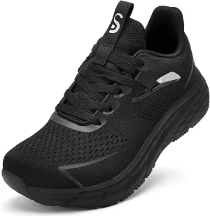 Slow Man Wide Toe Box Mens Walking Sneakers Wide Width Running Shoes Gym Workout Tennis Shoes for Wide Feet