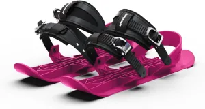 Snowfeet PRO - Mini Short Ski Skates for Snow | Skis for Winter Shoes | Short Snowskates Snowblades Skiboards | The Real Original
