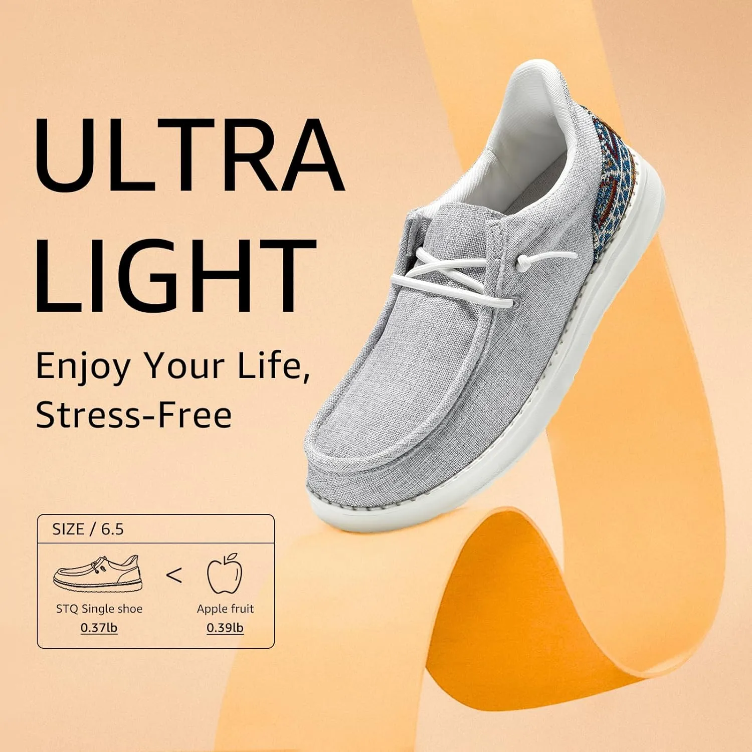 STQ Women Slip on Maternity Shoes丨Orthopedic Plantar Fasciitis Relief Ultralight Sneakers