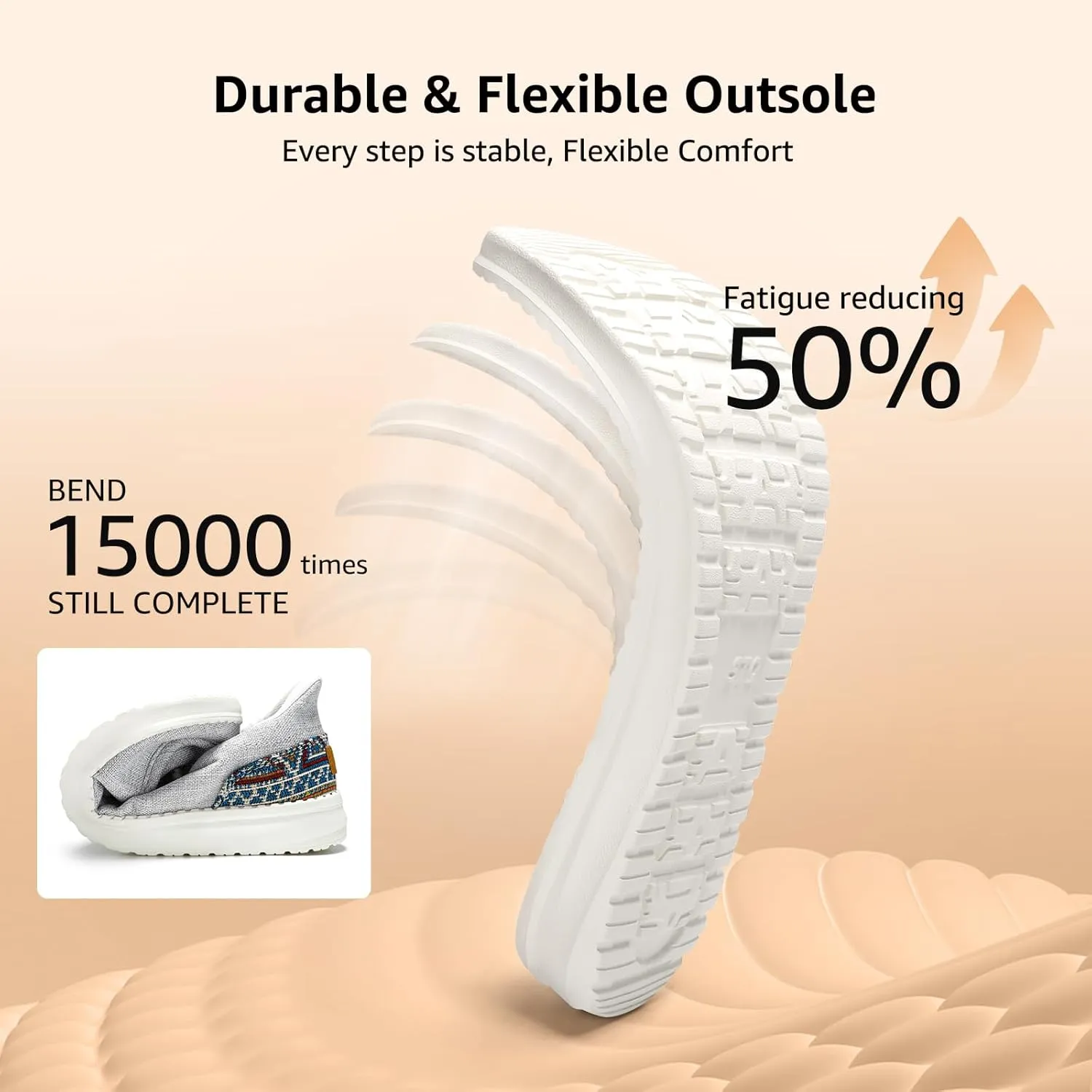 STQ Women Slip on Maternity Shoes丨Orthopedic Plantar Fasciitis Relief Ultralight Sneakers