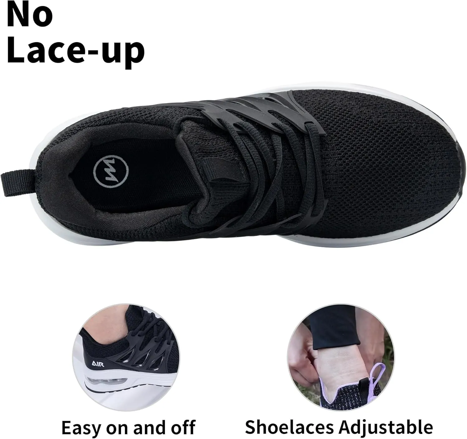 SURRAY Womens Air Tennis Running Shoes Gym Sports Comfortable Breathable Jogging Fashion Sneakers US 5.5-11