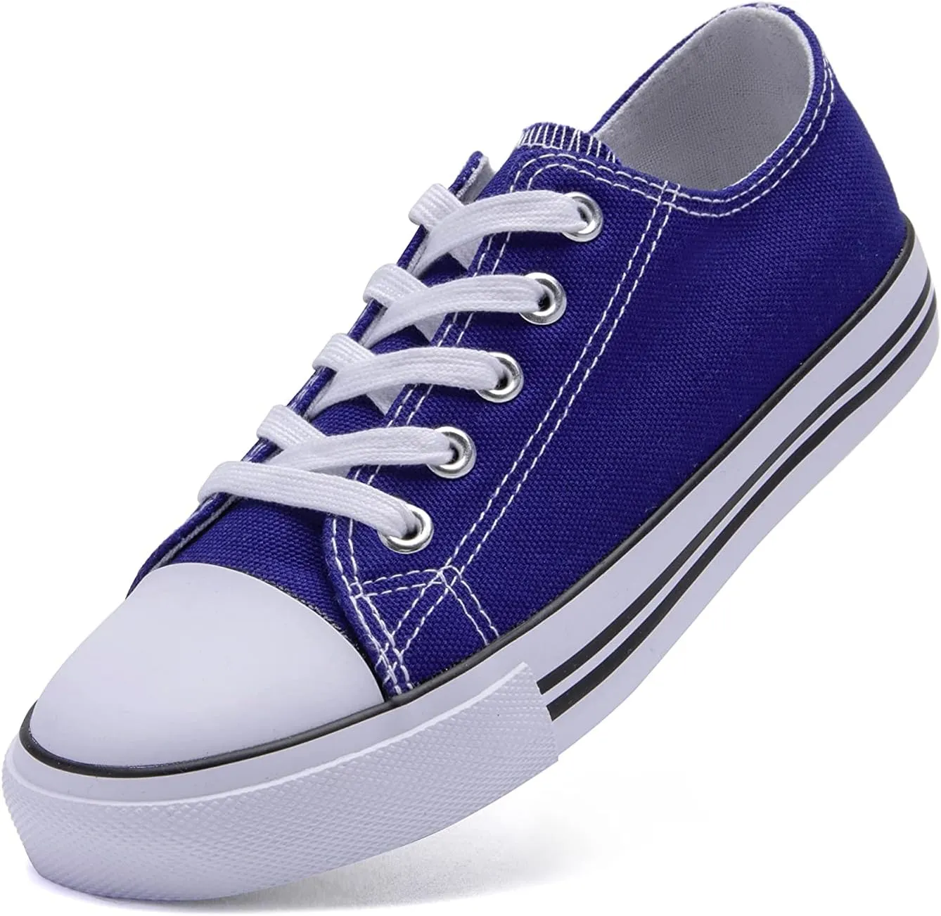 The Fashion Supply Toddler Canvas Shoes for Girls & Boys - Breathable & Comfortable Boys & Girls Canvas Shoes for Toddlers