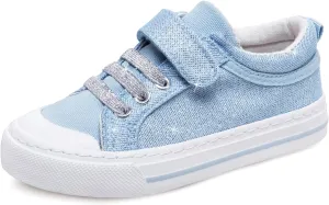 Toandon Kids Adorable Fashion High Top Casual Canvas Sneakers