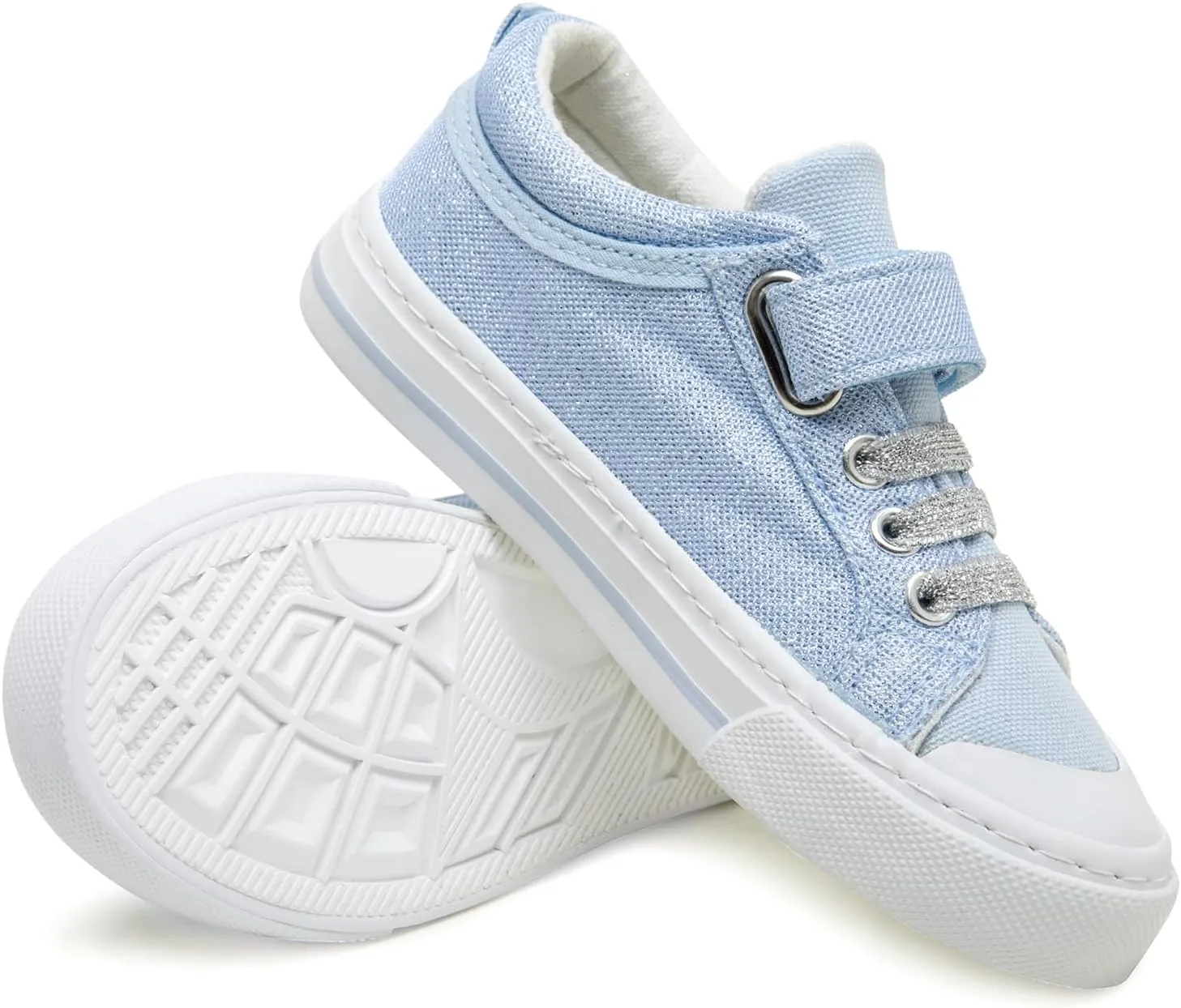 Toandon Kids Adorable Fashion High Top Casual Canvas Sneakers