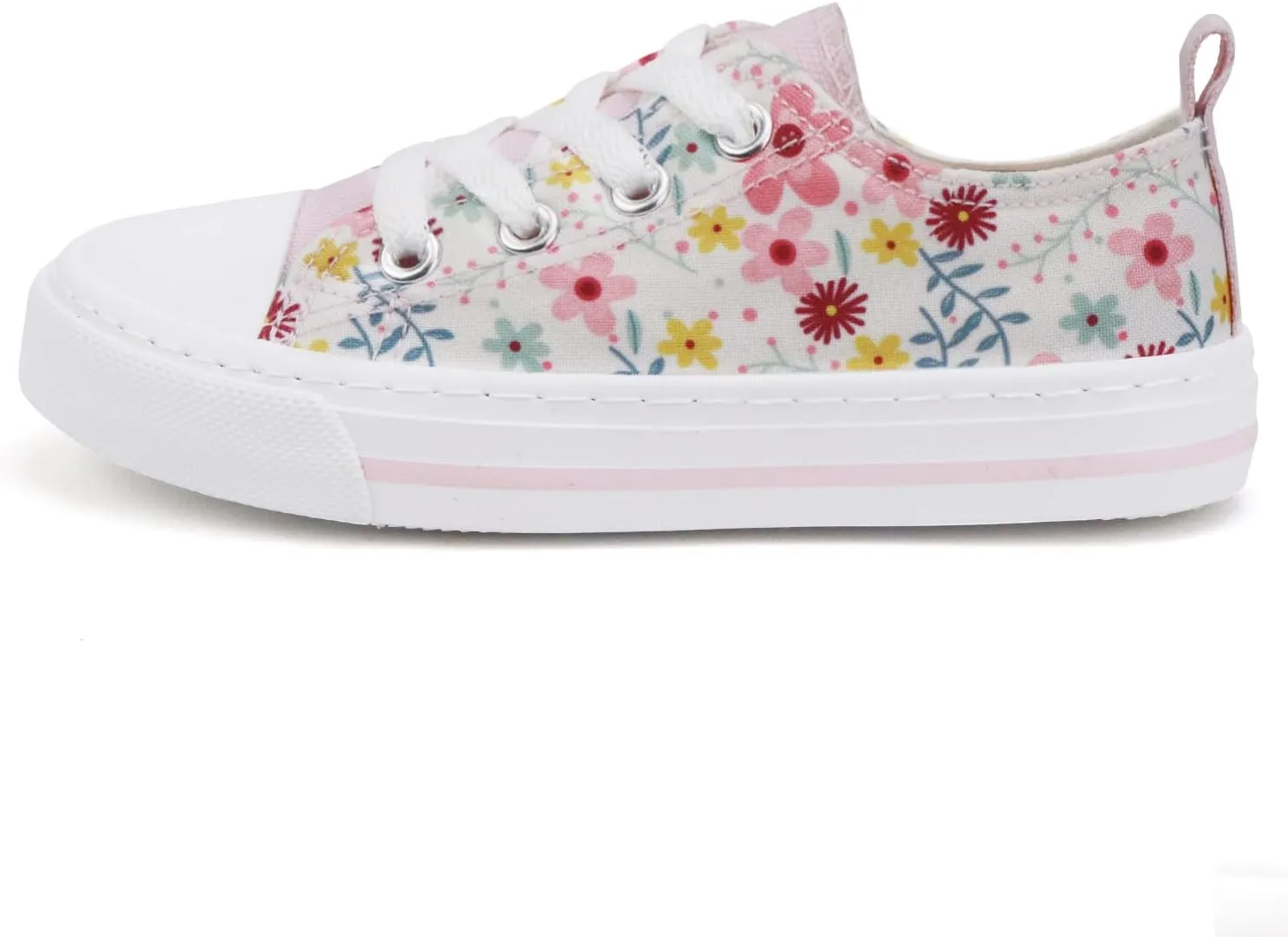 ToandonToddler Kids Sneakers Sparkle Fashion Glitter Sequins Canvas Shoes