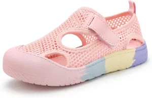 Toddler Girl Boys Shoes Kids Sneakers Mesh Toddler Tennis Shoes Flexible Toddler Walking Shoes Breathable