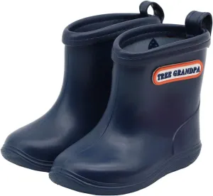 Toddler Rain Boots Baby Rain Boots Short rain Boots for Toddler Easy-on Lightweight and Waterproof
