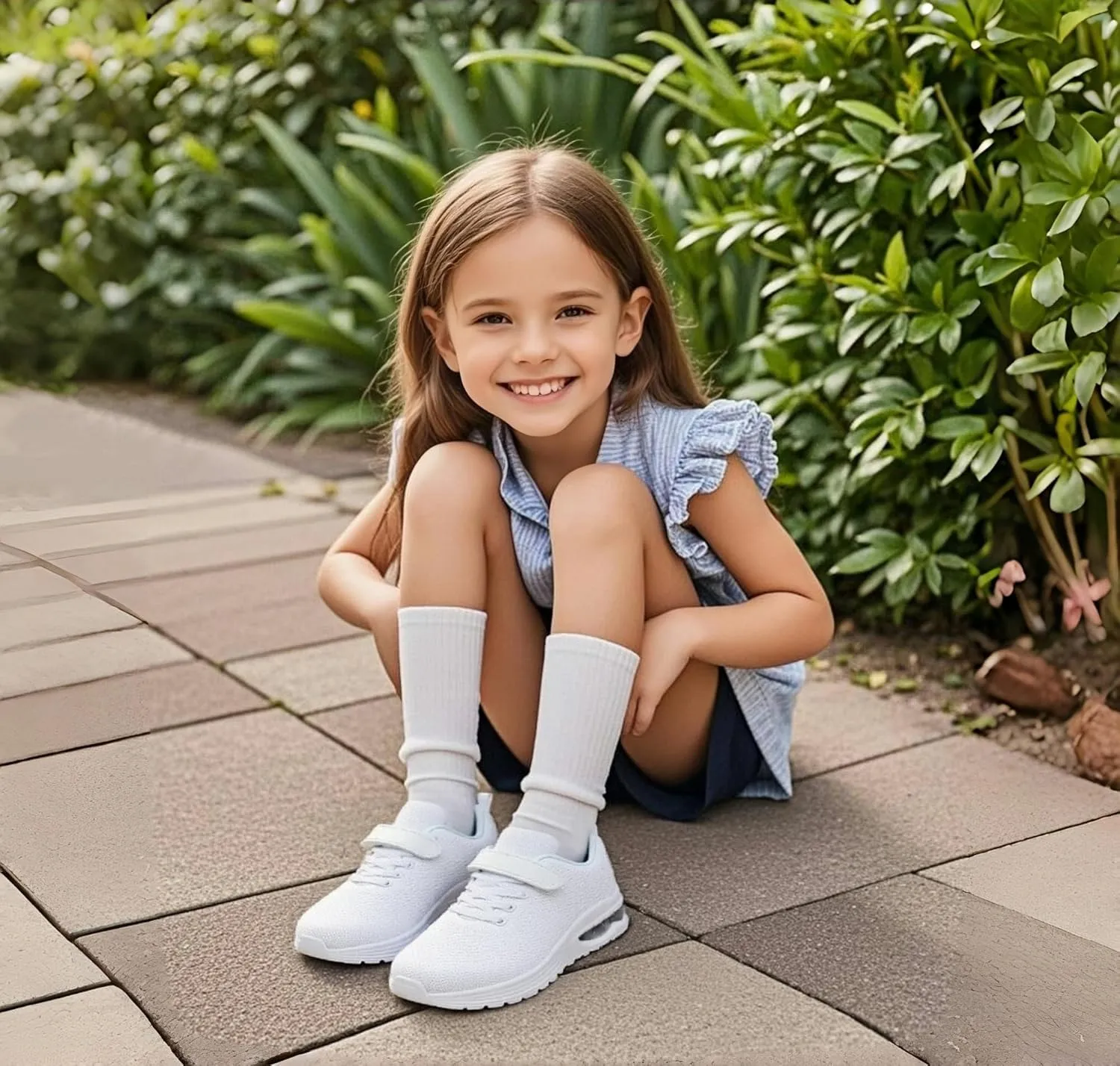 Toddler Shoes Boys Girls Kids Cushion Sneakers Tennis Running Size 1-12 Sports Walking Footwear Lightweight Breathable