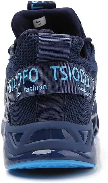 TSIODFO Men Sneakers Fashion Sport Running Athletic Tennis Walking Shoes