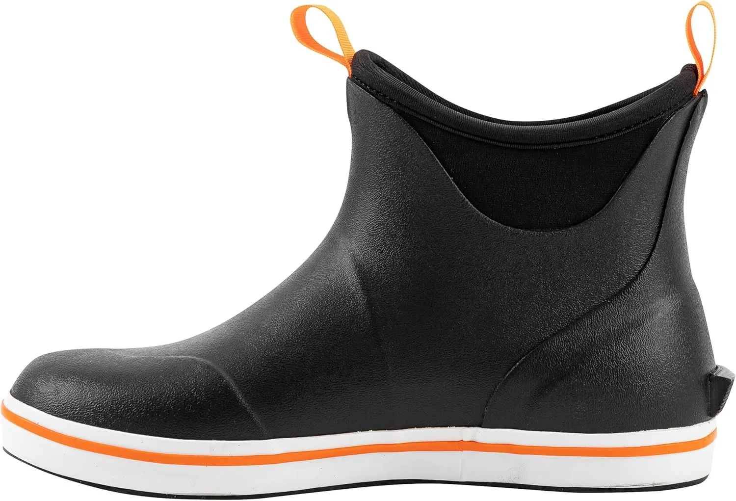 Ubon Women's Ankle Rain Boots, Waterproof Rubber Deck Boots, Short Garden Shoes Non Slip