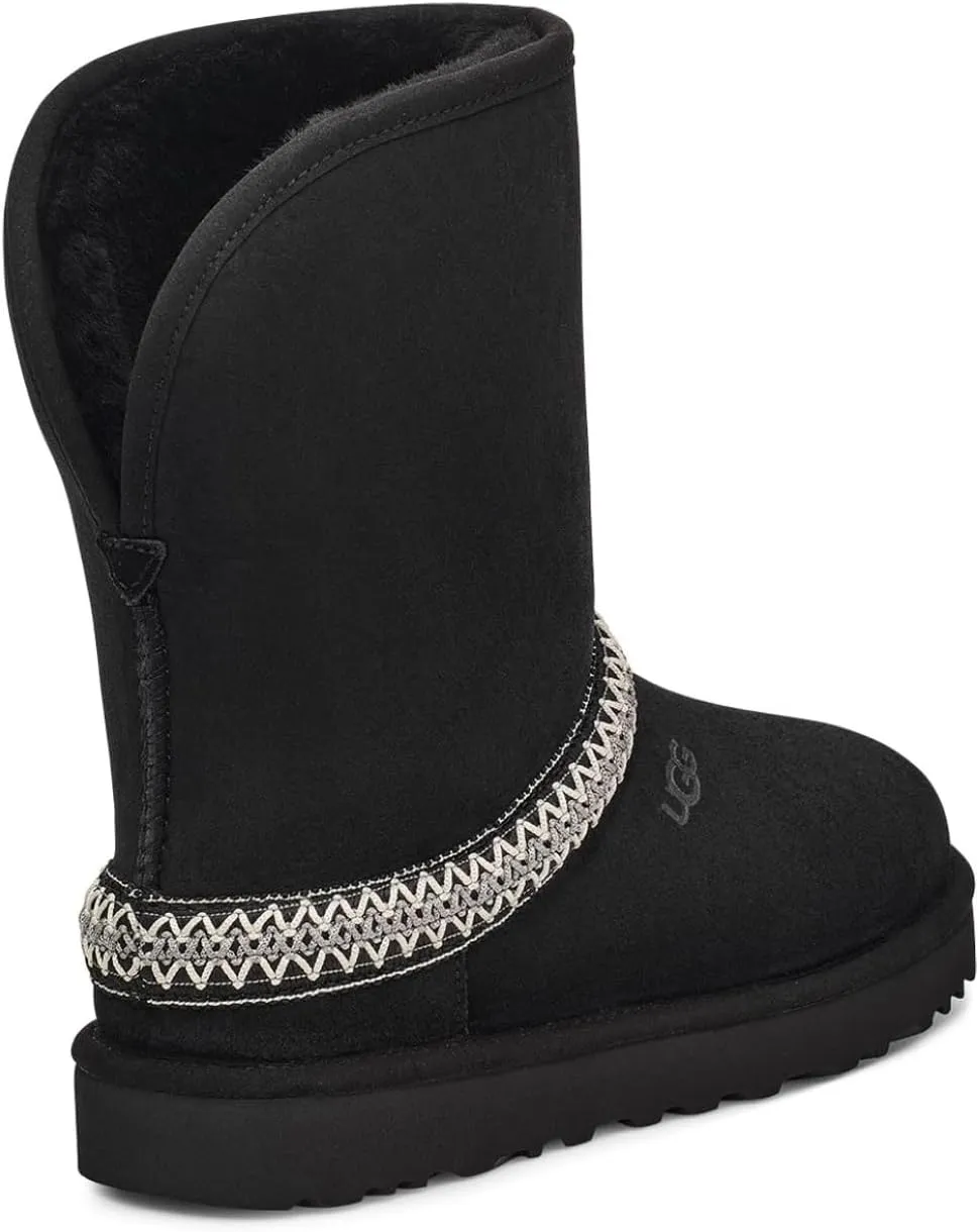 UGG Women's Classic Short Crescent Fashion Boot